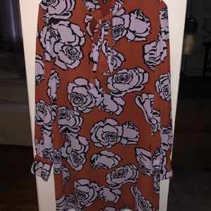 Midi, long sleeve dress